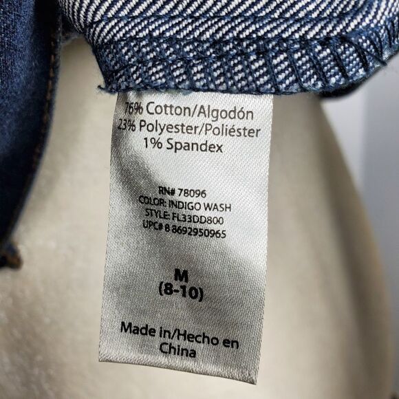 SUNFLOWER denim jacket‎ hand painted dark wash blue M - Picture 6 of 9